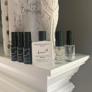 Rossano ferretti bundle shampoo, softening serum & protective oil New